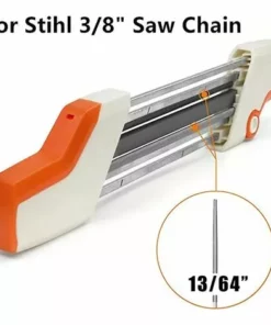 LTS FAFA Outil D'affûtage De Tronçonneuse Pour Chaîne De Scie, Kit De Couteau De Tronçonneuse à Lime Simple 2 En 1 -Tronçonneuse et accessoire Soldes 2022 64085866 3