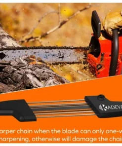 MEZHENG Affuteuse Chaine Tronconneuse Kit 2 En 1 Outil Professionnel Affutage Rapide Des Dents De Chaine Et Jauge De Profondeur Affuteuse De Chaine Tronconneuse Affuteur Chaine Tronconneuse -Tronçonneuse et accessoire Soldes 2022 64119175 4