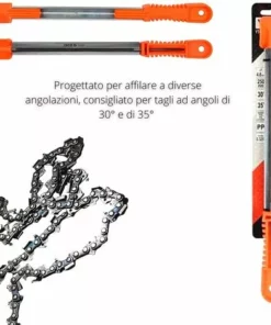 CARILLONSàVENT Lime Pour Chaine De Tronconneuse Pour Chaînes 0,325" |Carivent Lime Pour Tronçonneuse Affûtage De La Lame De Tronçonneuse, Affûteur De Tronçonneuse，1 Pcs -Tronçonneuse et accessoire Soldes 2022 64142611 3