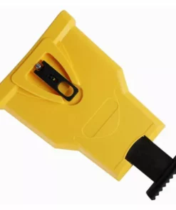 SLI-RES Affûteur De Tronçonneuse Affûteuse De Chaîne De Tronçonneuse Pour Guides De 14 à 20 Pouces 22.6*14.4*2.6cm (Jaune)，Lilaris