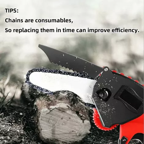 Lot De 2 Mini Chaînes De Tronçonneuse 4 Pouces Chaînes De Rechange THSINDE 7 Lot De 2 Mini Chaînes De Tronçonneuse 4 Pouces Chaînes De Rechange THSINDE – Image 5