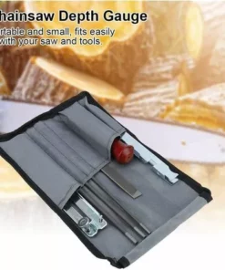 LITZEE 8 Pièces Kit D'Affûtage Universel Pour Tronçonneuses Jeu De Limes à Main En Métal Kit Affuteuse De Tronçonneus Professionnel D’affûtage De Chaîne Limes Plates Et Et Râpes Pour Atelier Travaux Manuels -Tronçonneuse et accessoire Soldes 2022 64563560 5