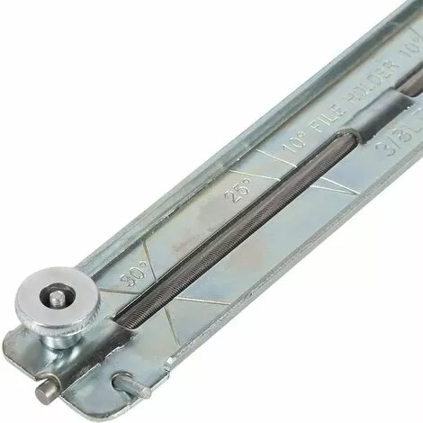 LITZEE Trousse D'affûteuse Pour Tronçonneuse, Lime Et Guide De Chaîne, Poignée En Bois(5.5mm) 6 LITZEE Trousse D'affûteuse Pour Tronçonneuse, Lime Et Guide De Chaîne, Poignée En Bois(5.5mm) – Image 4