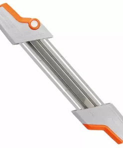 ELLE Affûteur De Tronçonneuse, Lame De Travail Du Bois, Affûteur De Chaîne De Tronçonneuse De Remplacement Facile (Orange White 4.0)