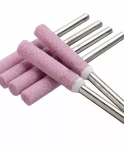 Lot De 5 Limes D'affûtage Pour Polissage De Tronçonneuse,Tête De Polissage De Meulage En Diamant De 4,8 Mm Ephé -Tronçonneuse et accessoire Soldes 2022 65031945 3