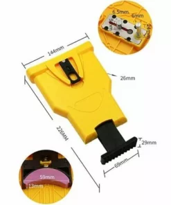 QERSTA Affûtage De Tronçonneuse Pierre à Aiguiser Rapide Aiguiseur Chaîne Outil De Travail Du Bois Affûteur De Chaîneavec Kit 6 Pierres à Aiguiser 8 QERSTA Affûtage De Tronçonneuse Pierre à Aiguiser Rapide Aiguiseur Chaîne Outil De Travail Du Bois Affûteur De Chaîneavec Kit 6 Pierres à Aiguiser -Tronçonneuse et accessoire Soldes 2022 65039917 2