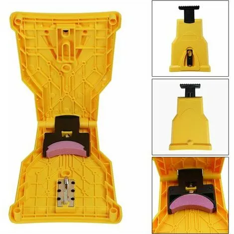 QERSTA Affûtage De Tronçonneuse Pierre à Aiguiser Rapide Aiguiseur Chaîne Outil De Travail Du Bois Affûteur De Chaîneavec Kit 6 Pierres à Aiguiser 7 QERSTA Affûtage De Tronçonneuse Pierre à Aiguiser Rapide Aiguiseur Chaîne Outil De Travail Du Bois Affûteur De Chaîneavec Kit 6 Pierres à Aiguiser – Image 5