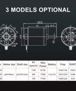 LIFCAUSAL D3548 Out Runner Moteur Brushless Pour Drone Avion à Voilure Fixe RC Jouet RC Moteur Électrique 1100KV 11 LIFCAUSAL D3548 Out Runner Moteur Brushless Pour Drone Avion à Voilure Fixe RC Jouet RC Moteur Électrique 1100KV -Tronçonneuse et accessoire Soldes 2022 65275360 5