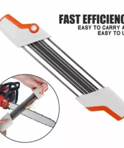 ZHUOXUAN Porte-lime 2 En 1 Pour Chaîne De Tronçonneuse Ø 4,0 Mm