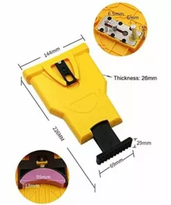 OSQI Affûteur De Tronçonneuse, Ensemble D'affûteur De Tronçonneuse Avec 3 Pierres à Aiguiser, Outils De Travail Du Bois Rapides Pour Bûcherons, Tondeuses à Gazon, Tronçonneuses 8 OSQI Affûteur De Tronçonneuse, Ensemble D'affûteur De Tronçonneuse Avec 3 Pierres à Aiguiser, Outils De Travail Du Bois Rapides Pour Bûcherons, Tondeuses à Gazon, Tronçonneuses -Tronçonneuse et accessoire Soldes 2022 65501183 2