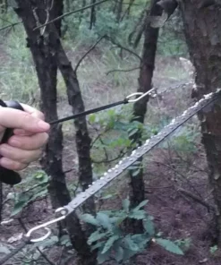 HELLO KITTY BAIN Scie à Chaîne De Poche, Scie à Main De Survie, Scie à Chaîne Portable En Métal Léger, Accessoires De Survie D'urgence En Plein Air. -Tronçonneuse et accessoire Soldes 2022 65627221 3