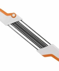 EINEMGELD Affûteuse De Lime à Chaîne De Tronçonneuse En Métal 2 En 1 Facile 0,325"4,8 Mm Remplacer