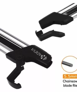 EINEMGELD Affuteuse Chaine Tronconneuse Kit 2 En 1 5.5mm 7/32" Outil Professionnel Affutage Rapide Des Dents De Chaine Et Jauge De Profondeur Affuteuse De Chaine Tronconneuse Affuteur Chaine Tronconneuse -Tronçonneuse et accessoire Soldes 2022 65758142 3