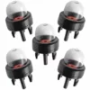 HABIENTôT 5 Pcs General Snap-In Primer Ampoule, Ampoule Amorçage D'essence & Ligne De Carburant Rempla Cement Poire D’amorçage Facile à Installer Pour Stihl/Weed Eater/McCulloch/Ryobi Echo Oi-FRIS -Tronçonneuse et accessoire Soldes 2022 65775330 1