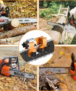 LIFCAUSAL Gabarit D'affûtage De Tronçonneuse, Ensemble D'outils D'affûtage De Tronçonneuse Portable à Affûtage Rapide, Adapté à Tous Les Types De Scies à Chaîne Et De Scies électriques -Tronçonneuse et accessoire Soldes 2022 65898865 4