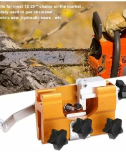 LIFCAUSAL Gabarit D'affûtage De Tronçonneuse, Ensemble D'outils D'affûtage De Tronçonneuse Portable à Affûtage Rapide, Adapté à Tous Les Types De Scies à Chaîne Et De Scies électriques -Tronçonneuse et accessoire Soldes 2022 65898865 5