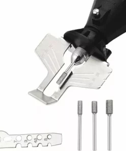 GrooFoo Affûtage Tronçonneuse, Kit Affutage Chaine Tronçonneuse, Affuteuse De Chaine Tronconneuse Affuteur Chaine Tronçonneuse Manuel Affuteuse De Chaine Manuelle GrooFoo -Tronçonneuse et accessoire Soldes 2022 66077711 3