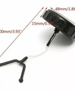 NAXUNNN 2 Pcs Bouchon D'huile Essence Remplissage D'Huile/Casquette, Bouchons Pour Réservoir à Huile/Bouchon D'Essence Carburant Pour Tronçonneuse Stihl MS170 /180/017/ 018 -Tronçonneuse et accessoire Soldes 2022 66160436 3