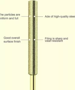 15 Pièces 4mm 4.8mm 5.5mm Fraise Diamant Fraise Metal Meule Limes Pierres Roues Meules Embouts D'Affûtage Affûteuse Pour Chaînes De Tronçonneuse Électrique (Or) -Adélala -Tronçonneuse et accessoire Soldes 2022 66385145 3