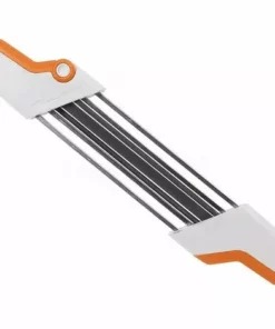 MODOU Affûteuse De Lime à Chaîne De Tronçonneuse En Métal 2 En 1 Facile 0,325"4,8 Mm Remplacer