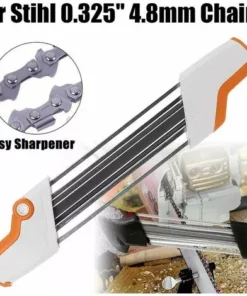 MODOU Affûteuse De Lime à Chaîne De Tronçonneuse En Métal 2 En 1 Facile 0,325"4,8 Mm Remplacer -Tronçonneuse et accessoire Soldes 2022 66741804 3
