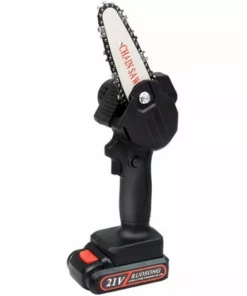 LIFCAUSAL Mini Tronçonneuse Sans Fil Petite Tronçonneuse à Bois élagage Tronçonneuse 500W Scie électrique Portable Rechargeable Pour La Coupe De Bois De Branche D'arbre