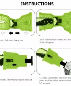 REGALI Affûteur De Chaîne De Tronçonneuse, Affûteur De Chaîne De Tronçonneuse, Affûteur De Chaîne De Tronçonneuse, Affûteur De Chaîne De Tronçonneuse，vert -Tronçonneuse et accessoire Soldes 2022 67558827 5