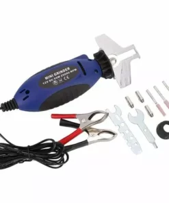 REGALI Affûteuse De Tronçonneuse électrique, 12V Mini Meuleuse De Chaîne Machine De Poche Extérieure Pour Scie à Chaîne