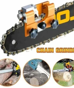 YIENJAOY Affûteur De Tronçonneuse, Affûteur De Tronçonneuse Portable à Manivelle - Affûteur De Chaîne Domestique - Convient à La Plupart Des Tronçonneuses -Tronçonneuse et accessoire Soldes 2022 67579065 3