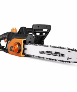 TODOT Tronçonneuse Électrique 1800W Puissante Avec Guide OREGON De 35 Cm, Moteur 230V, Technologie ControlCut, Tronçonneuse Filaire Silencieuse & Légère - GSC1800