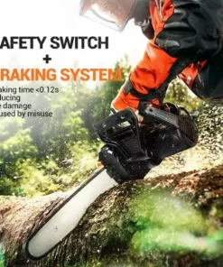 TODOT Tronçonneuse Électrique 1800W Puissante Avec Guide OREGON De 35 Cm, Moteur 230V, Technologie ControlCut, Tronçonneuse Filaire Silencieuse & Légère - GSC1800 -Tronçonneuse et accessoire Soldes 2022 67579391 4