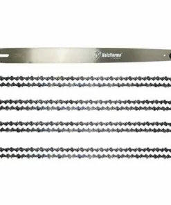 JARDIAFFAIRES Guide 107cm De Coupe (42 Pouces) Pas 3/8 Jauge 1.6mm Avec 4 Chaine 136E
