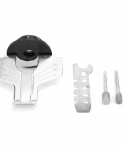 FLYME Accessoire Pour Affûtage Tronçonneuse à Chaîne Accessoires Pour Outils De Polissage D'affûtage Pour Affûteuse Pour Tronçonneuses