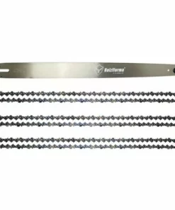 JARDIAFFAIRES Guide 90cm De Coupe (36 Pouces) Pas 3/8 Jauge 1.6mm Avec 3 Chaines 114E