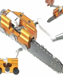 ENLENK Affûteuse De Chaîne De Tronçonneuse Manuelle Portable Pour Tronçonneuses à Manivelle