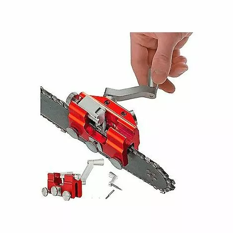 ENLENK Affûteuse De Chaîne De Tronçonneuse Manuelle Portable Pour Tronçonneuses à Manivelle 4 ENLENK Affûteuse De Chaîne De Tronçonneuse Manuelle Portable Pour Tronçonneuses à Manivelle – Image 2