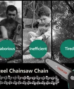 OCXIN Mini Chaine En Acier De 4 Pouces Accessoires De Scie A Chaine Electrique Remplacement De Chaine De Scie A Chaine Electrique Adaptepour -Tronçonneuse et accessoire Soldes 2022 67706966 2