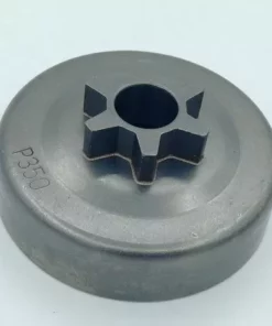 FLYME Pignon De Tambour D'embrayage 6T 3/8 Pour Tronçonneuse Partner 350 351 352 370 371 390 420 - Corps Unique - Type 6 Dents - Pas De 3/8 -Tronçonneuse et accessoire Soldes 2022 67809876 2