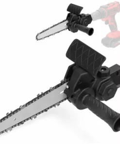 LIFCAUSAL Perceuse électrique De 6 Pouces Modifiée à L'accessoire D'outil De Tronçonneuse électrique Accessoire De Tronçonneuse électrique Ensemble D'outils De Modification Pratique Outil De Coupe Du Bois