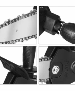 LIFCAUSAL Perceuse électrique De 4 Pouces Modifiée En Pièce Jointe D'outil De Tronçonneuse électrique Accessoire De Tronçonneuse électrique Ensemble D'outils De Modification Pratique Outil De Coupe Pour Le Travail Du Bois -Tronçonneuse et accessoire Soldes 2022 67837810 2