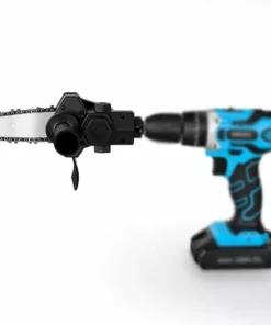 LIFCAUSAL Perceuse électrique De 4 Pouces Modifiée En Pièce Jointe D'outil De Tronçonneuse électrique Accessoire De Tronçonneuse électrique Ensemble D'outils De Modification Pratique Outil De Coupe Pour Le Travail Du Bois -Tronçonneuse et accessoire Soldes 2022 67837810 5