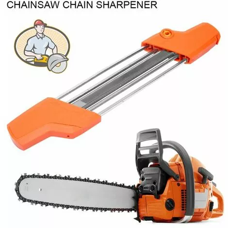 LIFCAUSAL Affûteur De Chaîne De Tronçonneuse 2 En 1 Outils De Meuleuse D'affûtage Facile Pour STIHL, Lime Et Jauge De Profondeur Dans Un Seul Outil Ergonomique (orange) 4,8 Mm 6 LIFCAUSAL Affûteur De Chaîne De Tronçonneuse 2 En 1 Outils De Meuleuse D'affûtage Facile Pour STIHL, Lime Et Jauge De Profondeur Dans Un Seul Outil Ergonomique (orange) 4,8 Mm – Image 4