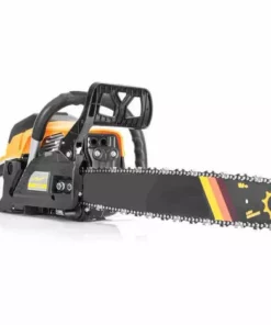 LLOVE Tronçonneuse à Gaz 6220G 62CC Tronçonneuse à Gaz à 2 Cycles, Tronçonneuse De 20 Pouces, Scie à Chaîne à Essence Sans Fil Portable Pour Ferme, Jardin Et Ranch