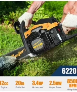 LLOVE Tronçonneuse à Gaz 6220G 62CC Tronçonneuse à Gaz à 2 Cycles, Tronçonneuse De 20 Pouces, Scie à Chaîne à Essence Sans Fil Portable Pour Ferme, Jardin Et Ranch 7 LLOVE Tronçonneuse à Gaz 6220G 62CC Tronçonneuse à Gaz à 2 Cycles, Tronçonneuse De 20 Pouces, Scie à Chaîne à Essence Sans Fil Portable Pour Ferme, Jardin Et Ranch -Tronçonneuse et accessoire Soldes 2022 67882810 3