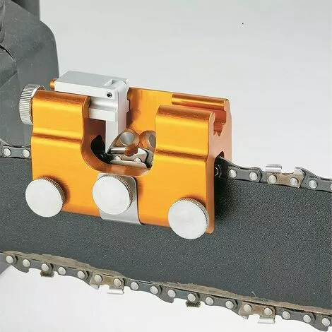 GRID COOL Gabarit D'affûtage De Chaîne De Tronçonneuse - Aiguiseur De Chaîne De Tronçonneuse à Manivelle - Convient Pour Tous Les Types De Tronçonneuses Et Scies électriques (1 Pièce) 5 GRID COOL Gabarit D'affûtage De Chaîne De Tronçonneuse - Aiguiseur De Chaîne De Tronçonneuse à Manivelle - Convient Pour Tous Les Types De Tronçonneuses Et Scies électriques (1 Pièce) – Image 3