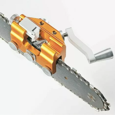 GRID COOL Gabarit D'affûtage De Chaîne De Tronçonneuse - Aiguiseur De Chaîne De Tronçonneuse à Manivelle - Convient Pour Tous Les Types De Tronçonneuses Et Scies électriques (1 Pièce) 7 GRID COOL Gabarit D'affûtage De Chaîne De Tronçonneuse - Aiguiseur De Chaîne De Tronçonneuse à Manivelle - Convient Pour Tous Les Types De Tronçonneuses Et Scies électriques (1 Pièce) – Image 5