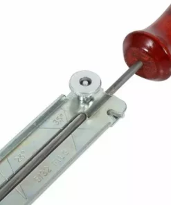 Cisea Trousse D'affûteuse Pour Tronçonneuse, Lime Et Guide De Chaîne, Poignée En Bois(4mm)， -Tronçonneuse et accessoire Soldes 2022 68076623 4