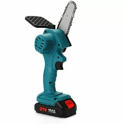 QERSTA Scie électrique à Une Main Rechargeable Pour Mini Tronçonneuse à Bois (4 Pouces, Une Batterie, Une Charge) 3 QERSTA Scie électrique à Une Main Rechargeable Pour Mini Tronçonneuse à Bois (4 Pouces, Une Batterie, Une Charge)