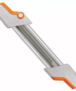 QERSTA Porte-lime 2 En 1 Pour Chaîne De Tronçonneuse 3/8" P Ø 4,0 Mm Affûteur De Chaîne Tronçonneuse Mini Lime à Meuleuse électrique Portable