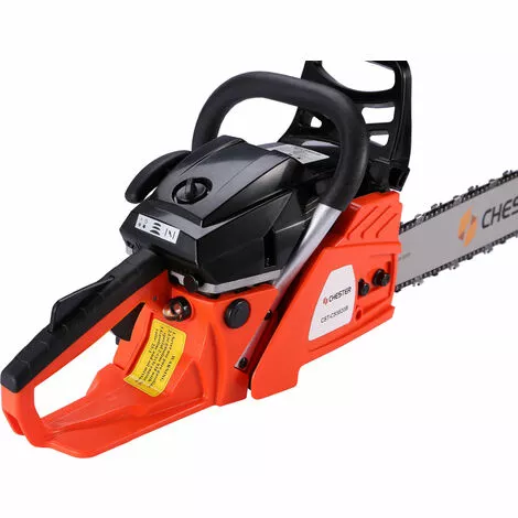 CHESTERGARDEN Tronçonneuse Thermique 54,5 Cm³ - Guide 50 Cm - 2 Chaînes - CHESTER 5 CHESTERGARDEN Tronçonneuse Thermique 54,5 Cm³ - Guide 50 Cm - 2 Chaînes - CHESTER – Image 3